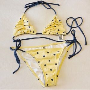 ✨Yellow Polka Dot Bikini✨